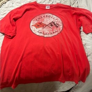 Vintage red Chevrolet tshirt